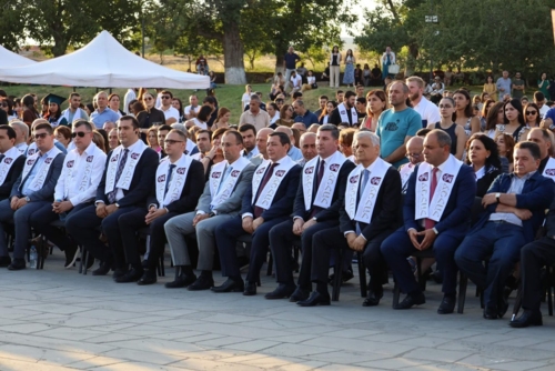 Commencement ceremony of Yerevan State University of Architecture and Construction