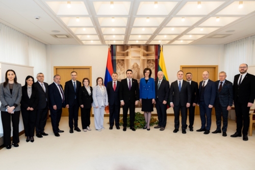 Official visit to Lithuania in the delegation of the Speaker of the National Assembly