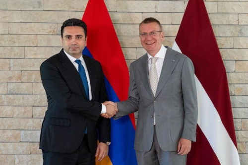 Official visit to Latvia in the delegation of the Speaker of the National Assembly