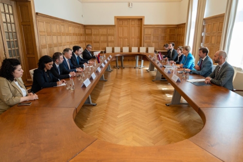 Official visit to Latvia in the delegation of the Speaker of the National Assembly